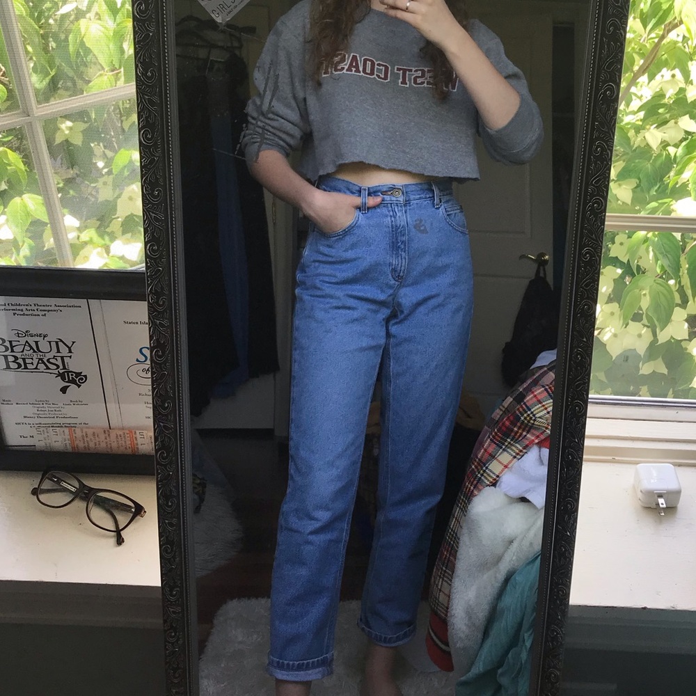 Cropped west Coast sweatshirt
